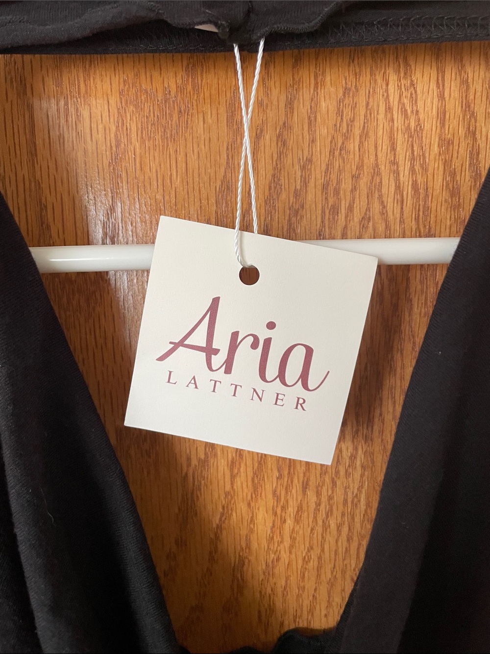 Aria Black Halter Wide-Leg Jumpsuit - Picture 6 of 8